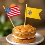custom food flag