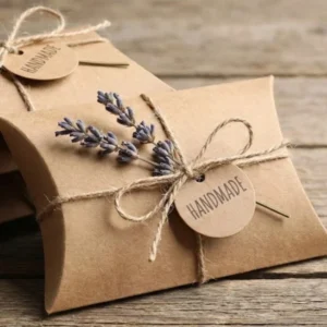 kraft pillow boxes