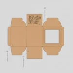 Cake Slice Box template