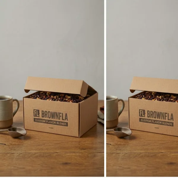 Custom FL BROWNFLA packaging