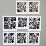 qr code stickers