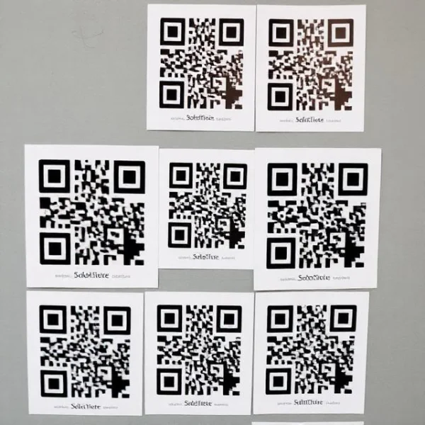 qr code stickers